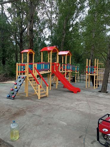Детские горки: Горки и комплексы для детских площадок, пластик металл дерево на — 10