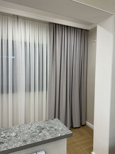 Шторы и занавески: Комплект штор, С тюлем в комплекте, Изготовление на заказ, Для спальни at lalafo.kg — 7 Шторы и занавески: Комплект штор, С тюлем в комплекте, Изготовление на заказ, Для спальни — 7