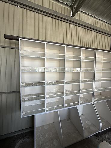 pos service: Торговый стеллаж витринного типа для магазина цена за комплект также — 3