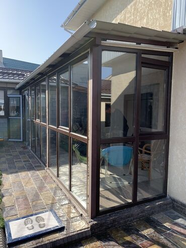 Алюминиевые окна на заказ: Алюминиевый тамбур. Стеклянный тамбур. Тамбур стеклянный. Тамбур — 30