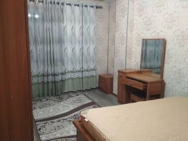 долгосрочная квартира аренда ош: 2 комнаты, Агентство недвижимости, Без подселения, С мебелью частично