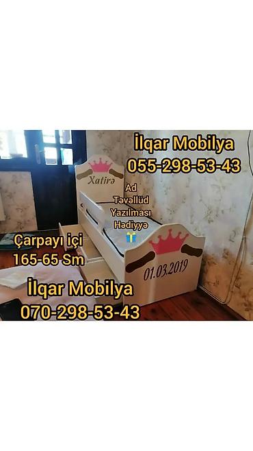 Təknəfərlik uşaq çarpayıları: Oğlan və qız üçün, Yeni, Çarpayı, Bazasız, Matrassız, Siyirməsiz — 9