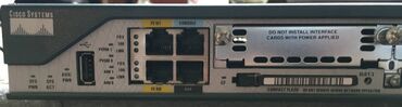 Modemlər və şəbəkə avadanlıqları: Cisco 2801 Inteqrasiya olunmuş xidmətlər maşrutizatoru. VPN üçün — 3