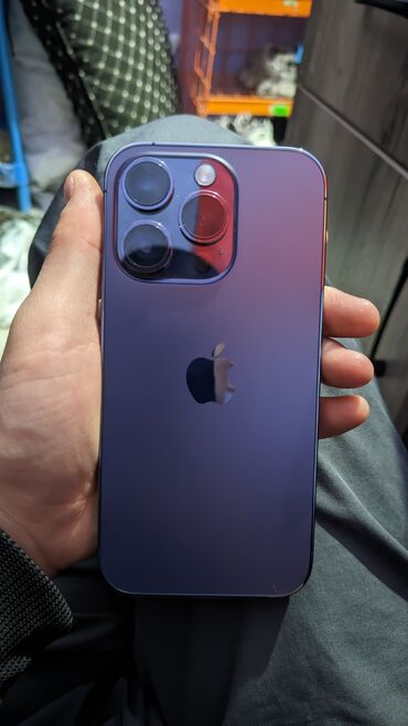 айфон 10 икс эр: IPhone 14 Pro, Колдонулган, 512 ГБ, Blue Titanium, 90 %