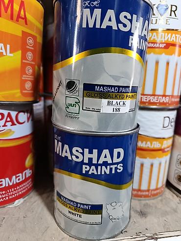 Эмаль: Алкидная эмаль Mashad Paints (Gloss Alkyd Paint) - Тип: глянцевая — 1