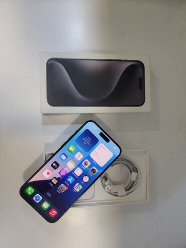 samsung 21s qiymeti: IPhone 15 Pro Max, 256 GB, Black Titanium, Sənədlərlə