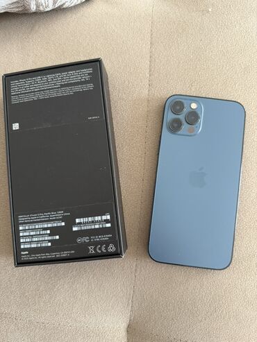 ноутбуки игровые дешевые: IPhone 12 Pro, 128 ГБ, Pacific Blue, Коробка