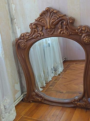 Yataq otağı mebel dəsti - Güzgü: Böyük ölçülü, döşəməyə qoyulan