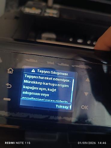 Printer və kseroks aparatları: HP DeskJet Ink Advantage 4645 çoxfunksiyalı cihaz Ustaya gedmelidir — 7