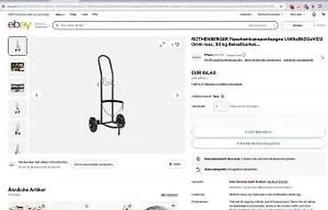 Ostali alati i mašine: Rothenberger Industrial kolica za transport boca — 18