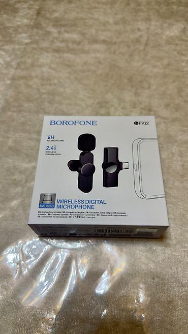 yaxa mikrofonu: Yeni Simsiz (Bluetooth) Mikrofon Borofone, Pulsuz çatdırılma — 1