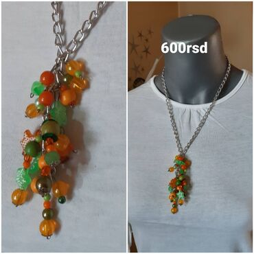 Ogrlice: Ogrlice 30 modela Hand Made, Tu sam za sva pitanja. Cene na slikama — 12