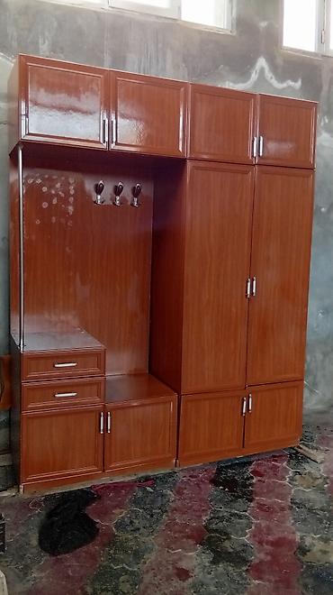 kombi dolabı: Giriş dolabı – çoxfunksiyalı modul sistem - Material: taxta/laminat — 2