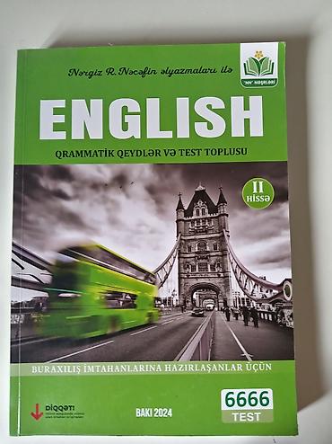 Testlər: **English – Qrammatik qeydlər və test toplusu, II hissə** İçində heçnə — 1