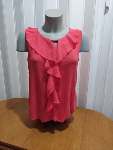 ženske bluze: M (EU 38), Jednobojni, bоја - Roze