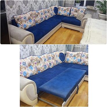 Künc divan satılır 360 azn.Unvan Xırdalan.Olcusu Eni 2.10//Uzunu