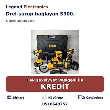 islənmis drel: Elan başlığı: Drel-şurup bağlayan S900 Drel-şurup bağlayan S900 – — 1