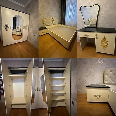 İkinəfərlik çarpayı, Dolab, Termo, 2 tumba, İşlənmiş