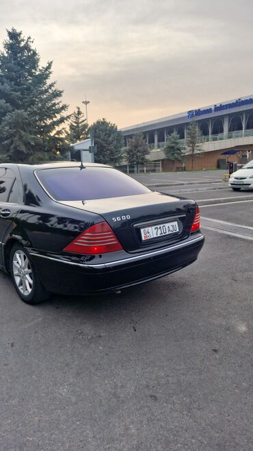 Mercedes-Benz: Mercedes-Benz S-Class: 2000 г., 5 л, Типтроник, Газ, Седан