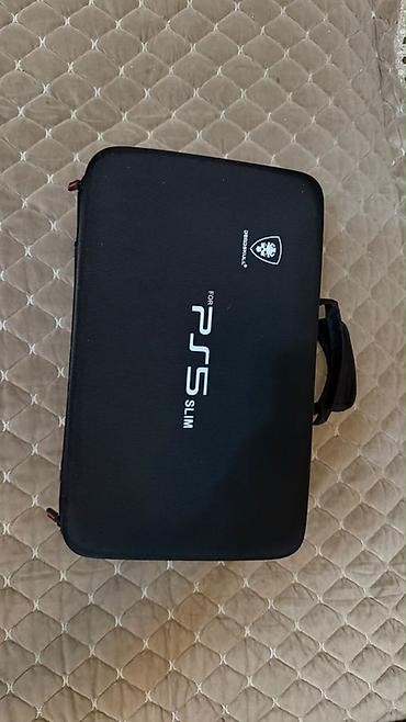 Video oyunlar və konsollar: PS5 Slim üçün daşıma çantası + aksesuar seti - Model: BRODSKULL — 2