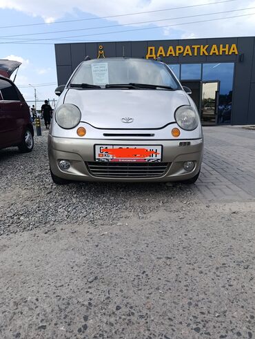 продать машину в бишкеке: Daewoo Matiz: 2005 г., 0.8 л, Автоматические, Бензин, Хэтчбэк