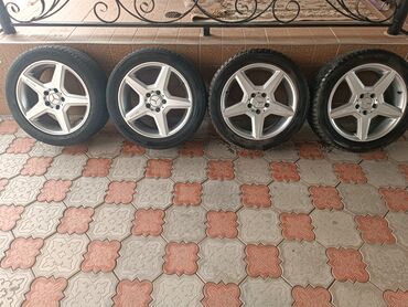 оригинальные литые диски опель астра: Дөңгөлөктөр монтажда 245 / 45 / R 17, Жай, Колдонулган, Комплект, Жеңил унаалар, Куйма, тешиктери - 5