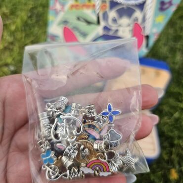 Setovi nakita: Set: Minđuše, Narukvica, Ogrlica, Materijal: Hirurški čelik — 5