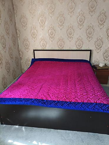 Двуспальные кровати: Двуспальная кровать, Б/у, С матрасом, длина - 200 см — 4