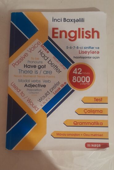 ingilis dili test banki 1 ci hisse cavablari 2001: Inci Baxşəlili Ingilis dili test kitabı.Biraz işlənib