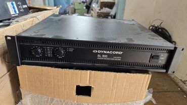 декодер 5 1: Усилитель мощности Dynacord SL 900 в черном корпусе. Оснащен