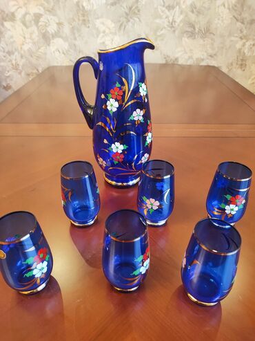 Qrafinlər və səhənglər: Rəng - Göy — 5