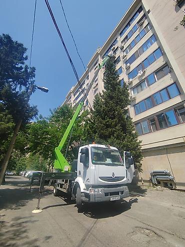 panorama 2008: Avtokran-səbət (aerial platform) xidməti - Avtomaşın üzərində — 2