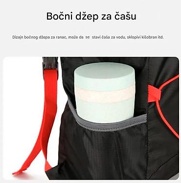 cube: Nov ranac od vodootpornog poliestera otpornog na habanje. Kapacitet — 7