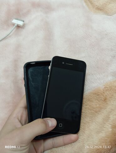 ikinci el iphone 5 s: IPhone 4, 16 GB, Qara