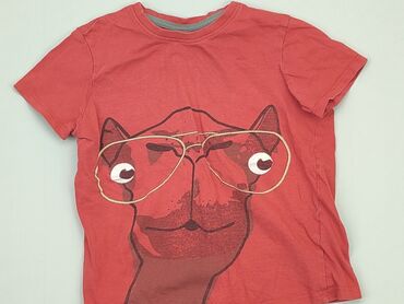 koszulka oversize z nadrukiem: Koszulka, Little Maven, 5-6 lat, 110-116 cm, stan - Dobry