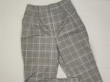 Bershka, Material trousers for women, XS (EU 34)