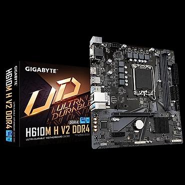 Ana platalar: Salam, h610 ddr4 platadı. Gigabyte firmasına məxsusdur. Ən populyar və — 1
