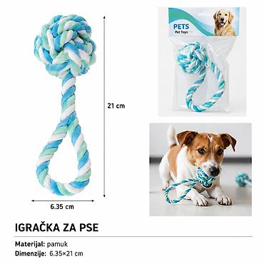 KMT Igračka za kućne ljubimce od pamučnog kanapa 703586 - Tip
