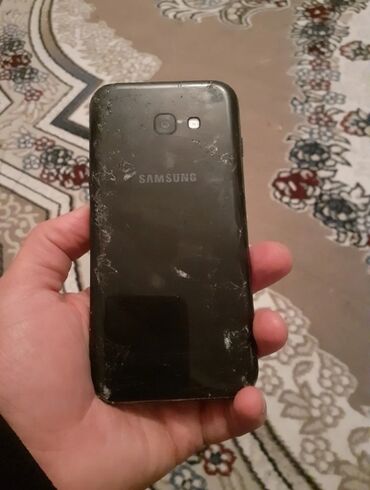 iphone 8 gence: Samsung Galaxy A5 2017, 32 GB, rəng - Qara, Qırıq