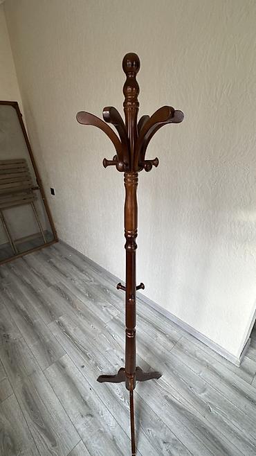 agaclar: Taxta paltar asılqanı – klassik dizayn - Material: bərk ağac, tünd — 2