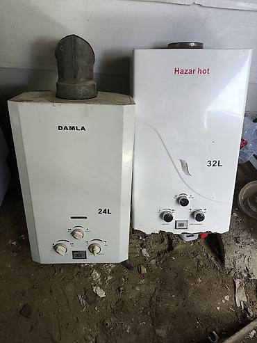 istilik: Qazla işləyən divar tipli su qızdırıcıları - Modellər: Damla 24L və — 1