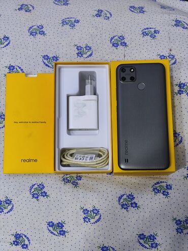 Realme: Realme C25Y, 128 GB, rəng - Boz