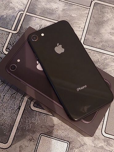 maşın ucun arxa kamera: IPhone 8, 64 GB, Space Gray, Barmaq izi