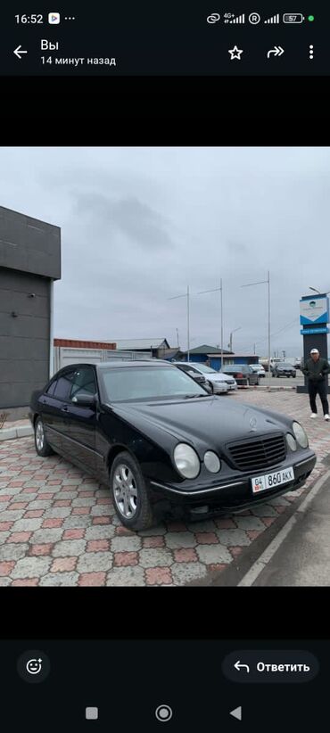 купить фортепиано: Mercedes-Benz E-Class: 2001 г., 2 л, Автомат, Бензин, Седан