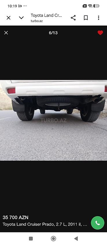 prado sukan: Toyota Land Cruiser Prado: 2.7 l | 2011 il Ofrouder/SUV — 3