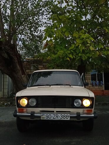 VAZ (LADA): VAZ 2106 sedan - Korpus: bej rəng, 4 qapı, klassik xrom ön və arxa — 9