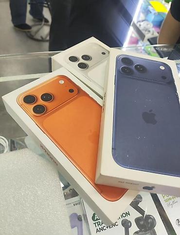 Apple iPhone: IPhone 17 Pro Max, Новый, 1 ТБ, Оранжевый, Кабель, 100 % — 2