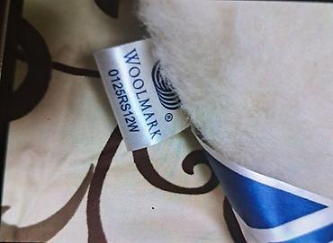 home decor ruma: Woolmark prekrivač iz Merino kolekcije. Jedna strana pamuk,druga čista — 5