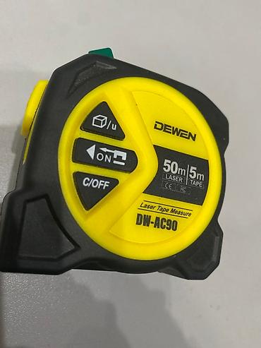 НОВАЯ Лазерная рулетка DEWEN DW-AC90 Адрес: Павлова 95 А, напротив lalafo.kg да НОВАЯ Лазерная рулетка DEWEN DW-AC90 Адрес: Павлова 95 А, напротив