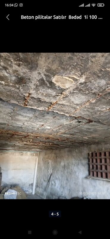 бетонные кольца больших размеров: Beton Pilitələr Satılır 1ədədi 30 Azn
